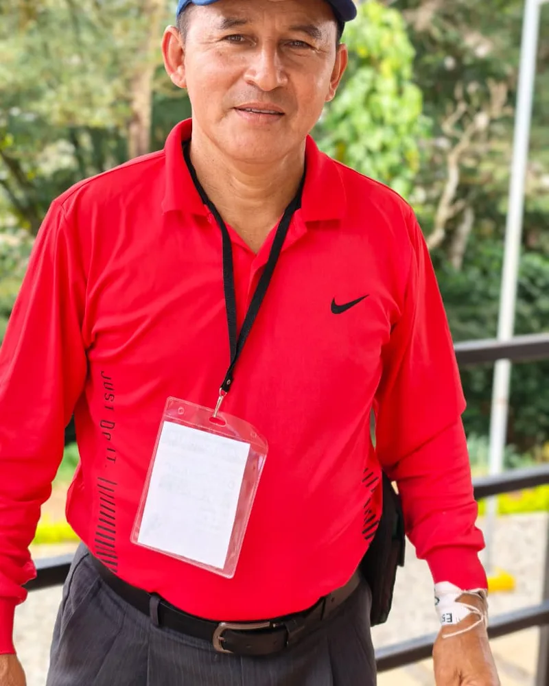 Retrato de Luis Ernesto Yanguma Centena